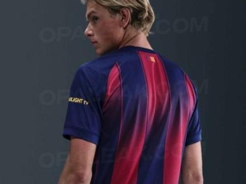 Nueva camiseta del Barça (2)