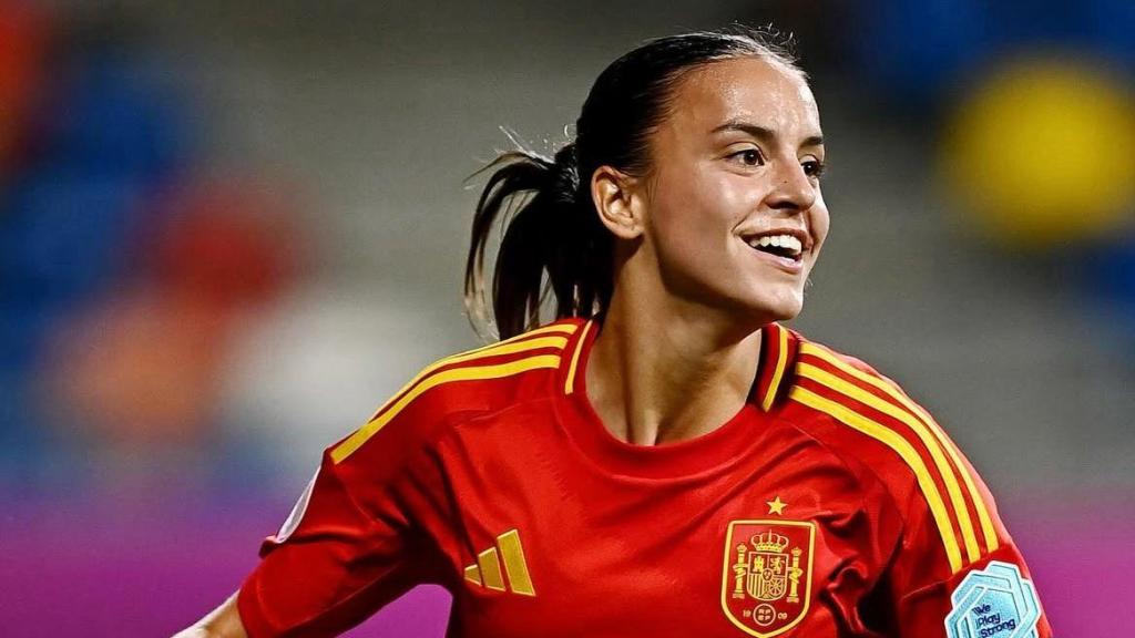 Clara Serrajordi con la selección española sub17
