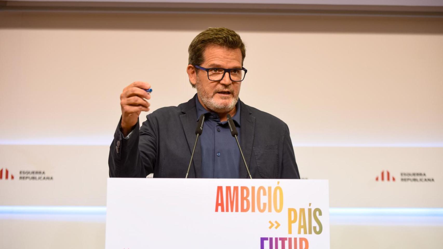 El portavoz de ERC, Isaac Albert