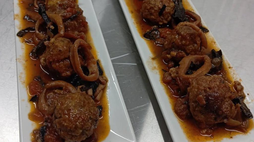 Albóndigas 'mar y montaña'