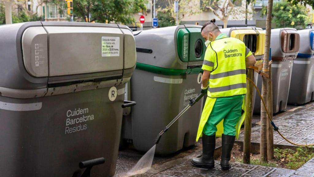 Imagen de un trabajador de FCC en archivo