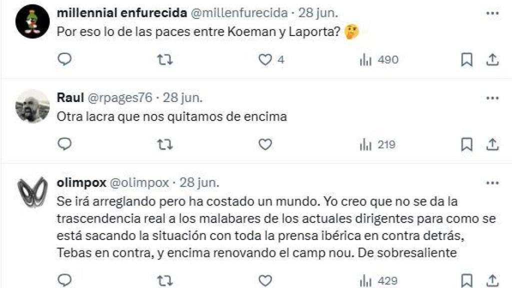 Comentarios a la exclusiva de Culemanía