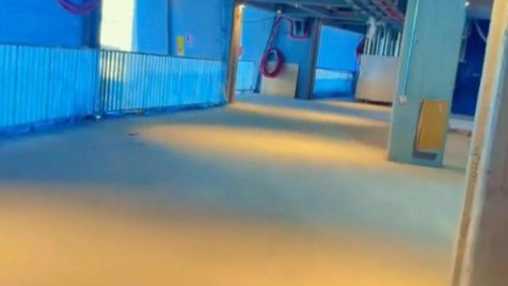 Pasillo interior del Camp Nou