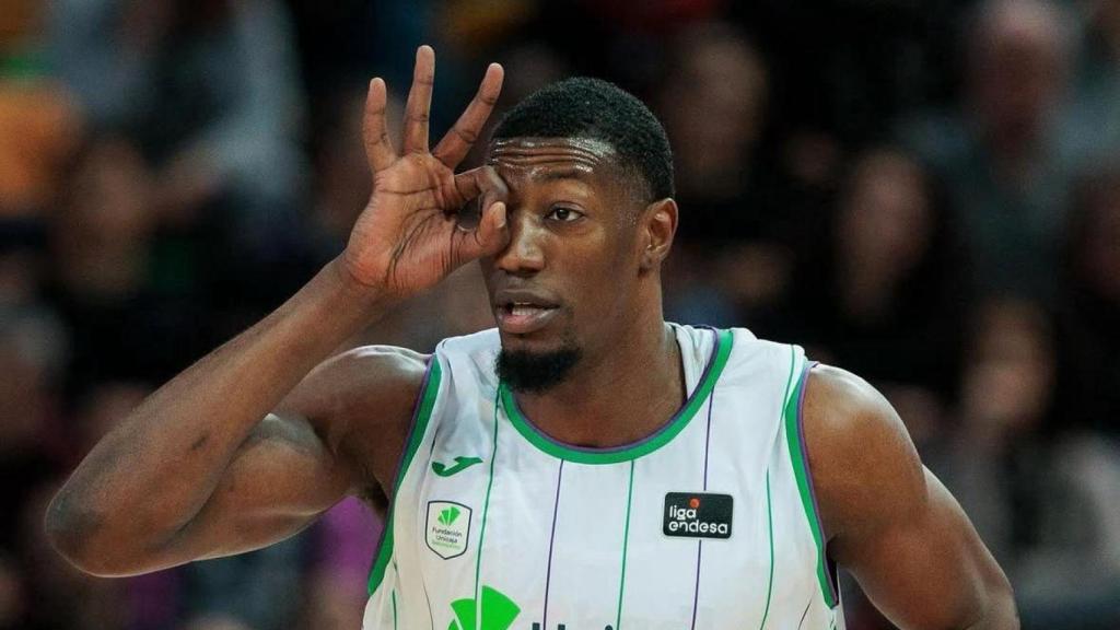 Yankuba Sima con el Unicaja de Málaga