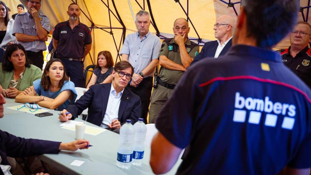 Salvador Illa, en Guissona