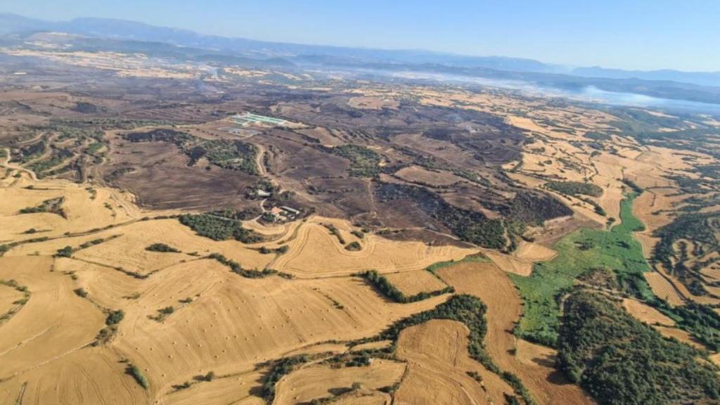 Estabilizado el incendio en Lleida