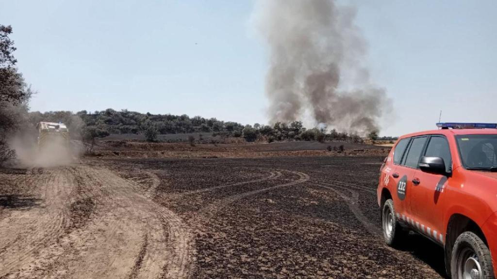 Fuego estabilizado en Lleida