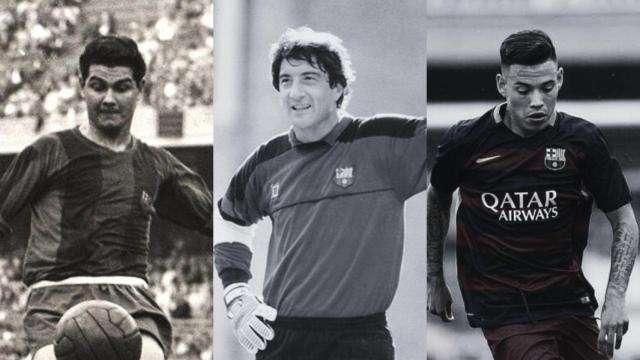 Eulogio Martínez, Urruti y Maxi Rolón