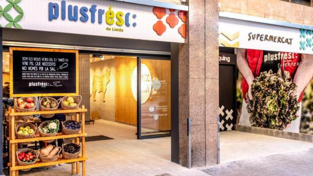 Imagen de un supermercado Plusfresc en Lleida