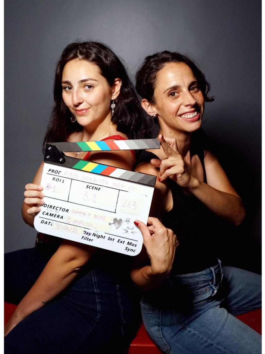 Aline López y Gemma Morillo