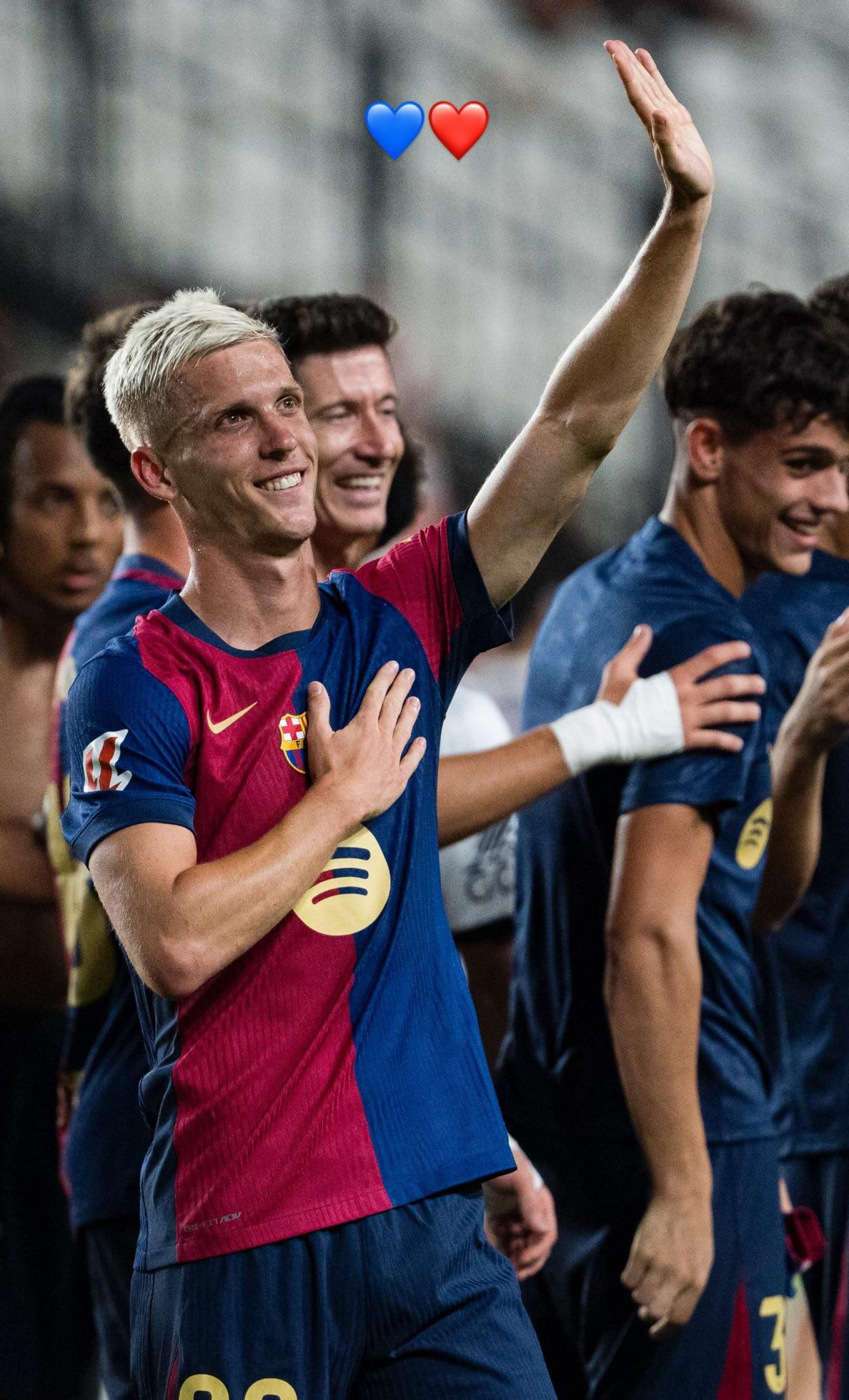 La historia de Dani Olmo en Instagram tras anunciarse la renovación de Nico Williams