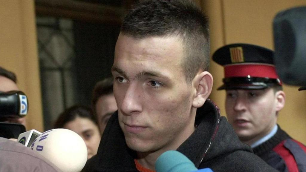 Valentín Moreno durante el juicio por el crimen de la Vila Olímpica, en una imagen de archivo