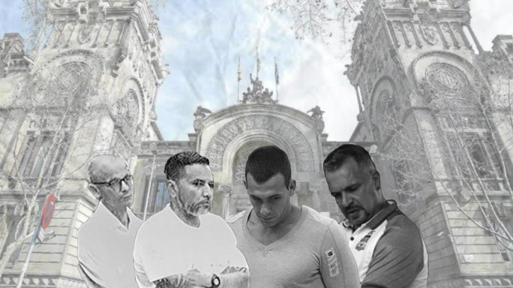 De izquierda a derecha: Sergio Gutiérrez, Daniel Díaz Mora, Valentín Moreno y David Caballero