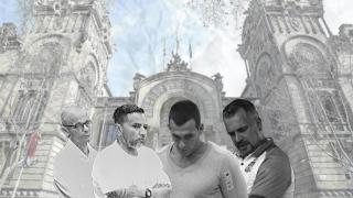 De izquierda a derecha: Sergio Gutiérrez, Daniel Díaz Mora, Valentín Moreno y David Caballero