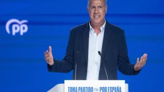 El alcalde de Badalona, Xavier García Albiol, durante el XXI Congreso Nacional del Partido Popular