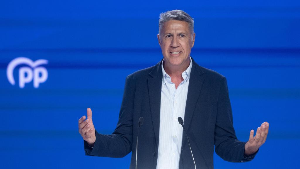 El alcalde de Badalona, Xavier García Albiol, durante el XXI Congreso Nacional del Partido Popular