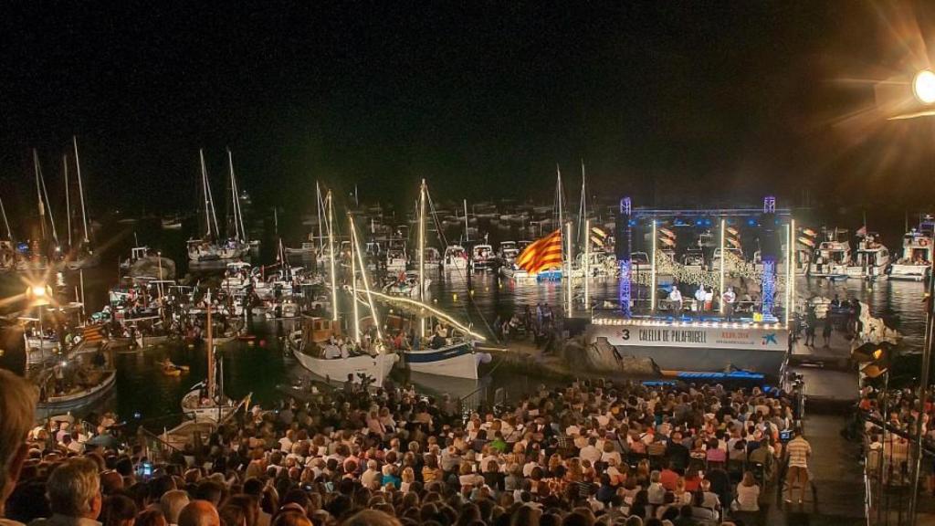 Imagen de la popular Cantada de Habaneras de Calella / TURISME PALAFRUGELL