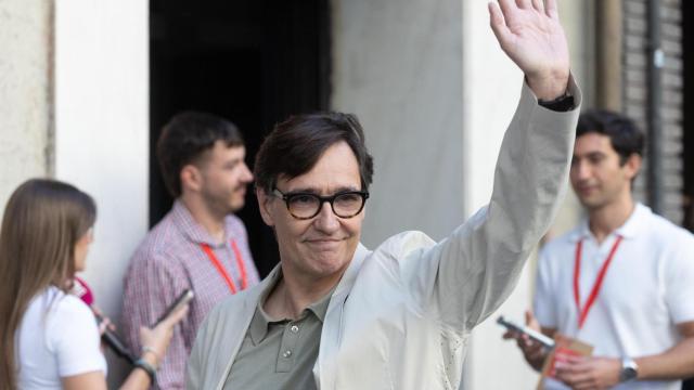 El presidente de la Generalitat, Salvador Illa