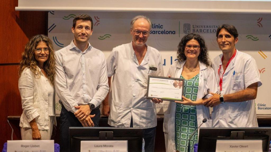 Cecilia Cuzco, Xavier Oleart, Àlex Soriano, Laura Morata y Roger Llobet