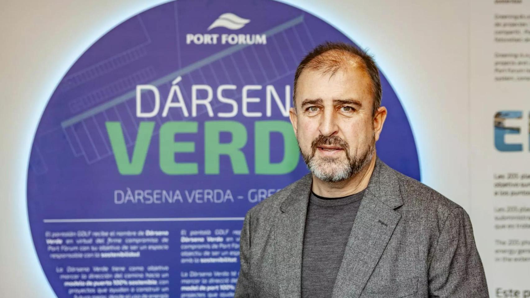 Eduardo Guerrero, director general de Port Fòrum de Sant Adrià
