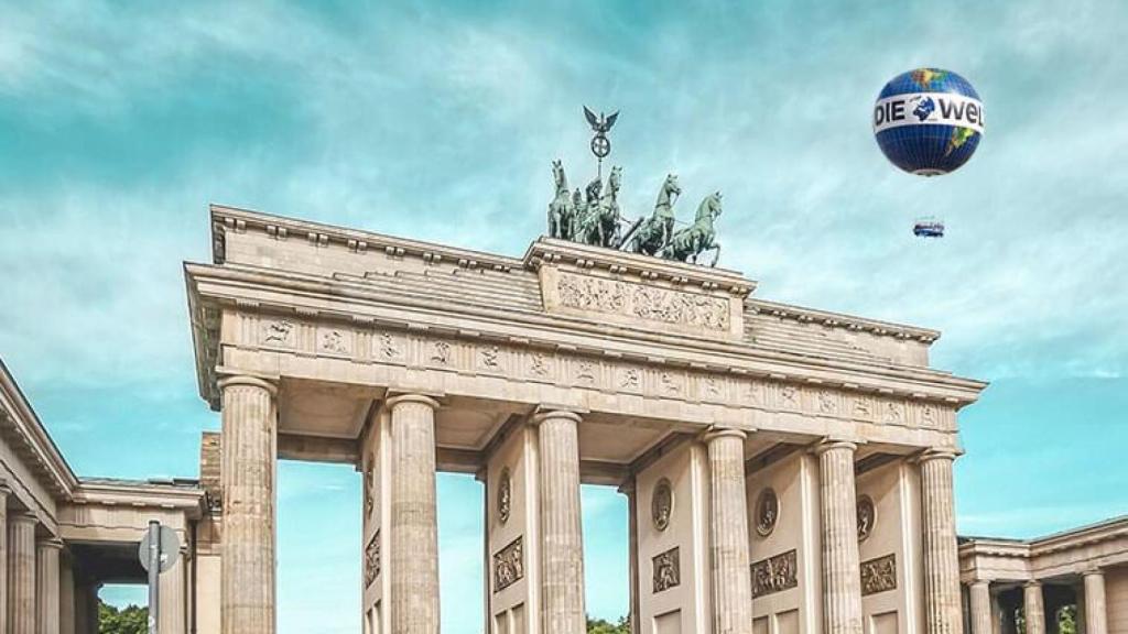Imagen del globo cautivo en Berlín: Barcelona tendrá uno en otoño