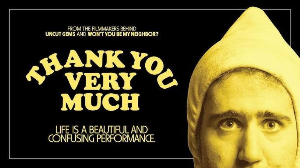 Imagen promocional del documental 'Thank you very much'