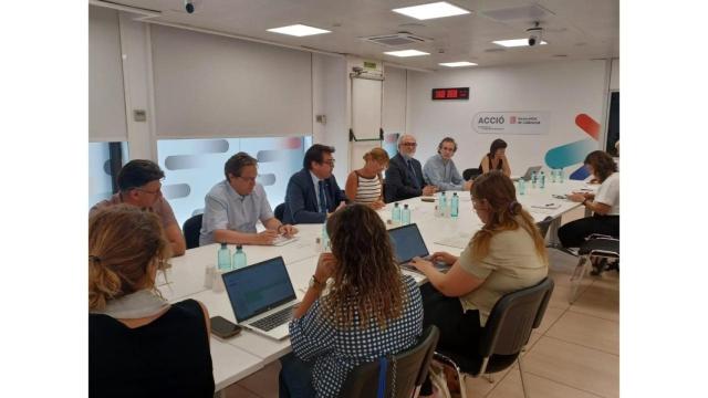 Imagen de la presentación del informe