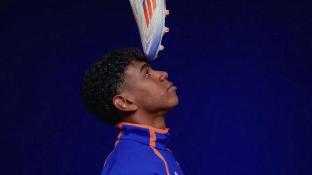 Lamine Yamal en una campaña con Adidas