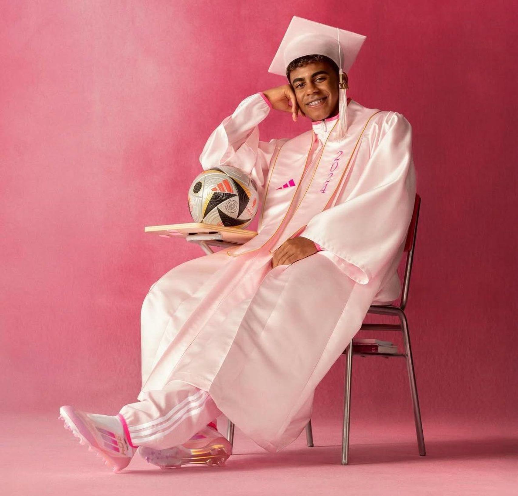 Lamine Yamal en una campaña con Adidas