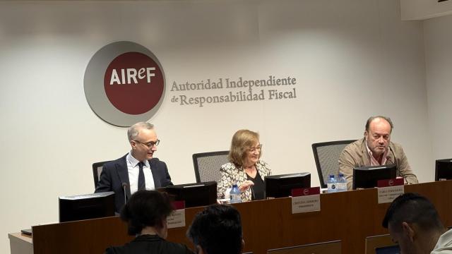 Cristina Herrero, presidenta de la Airef, presenta el cuarto informe sobre el IMV
