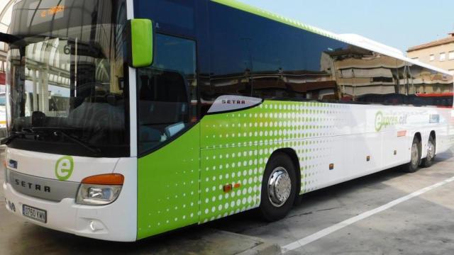 Imagen del bus exprés Manresa-Barcelona, uno de los contratos que se ha renovado