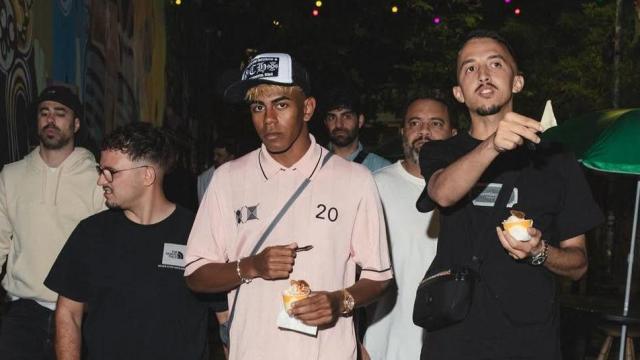 Lamine Yamal de vacaciones en Brasil