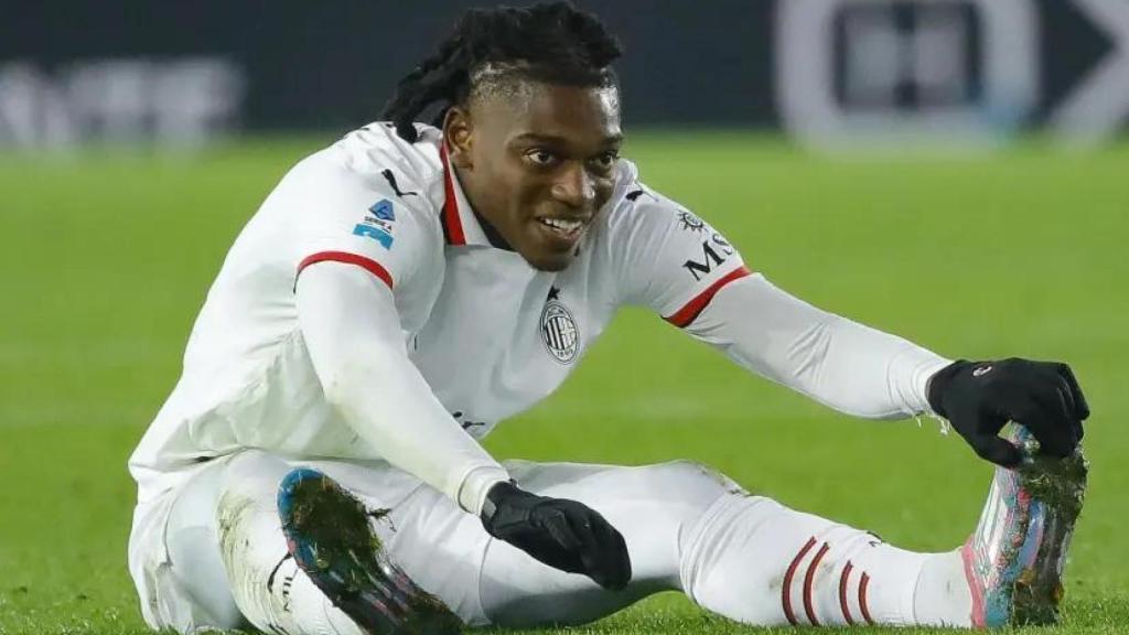 Rafa Leao, jugador del AC Milan