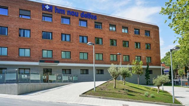 Vista del Hospital HM Nou Delfos, en Barcelona
