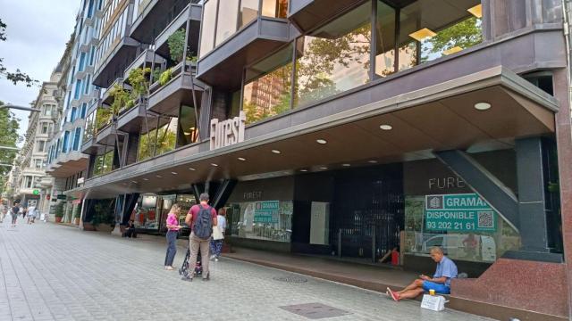 El local que ocupaba la tienda Furest, en alquiler