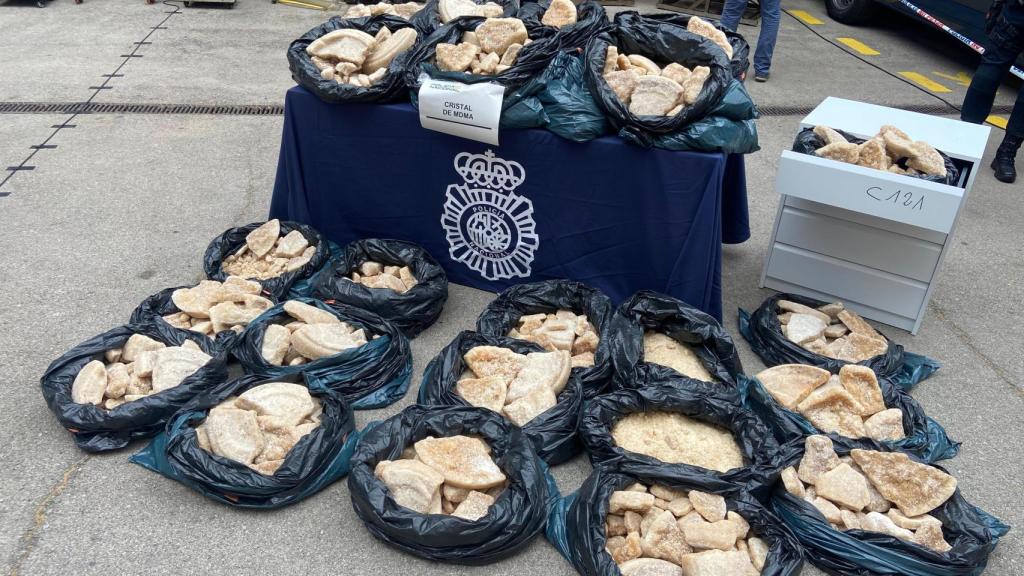 Droga intervenida en la operación Ajax-Sílvia