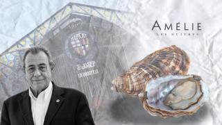 Los Grífols, una ostra y La Boquería de fondo