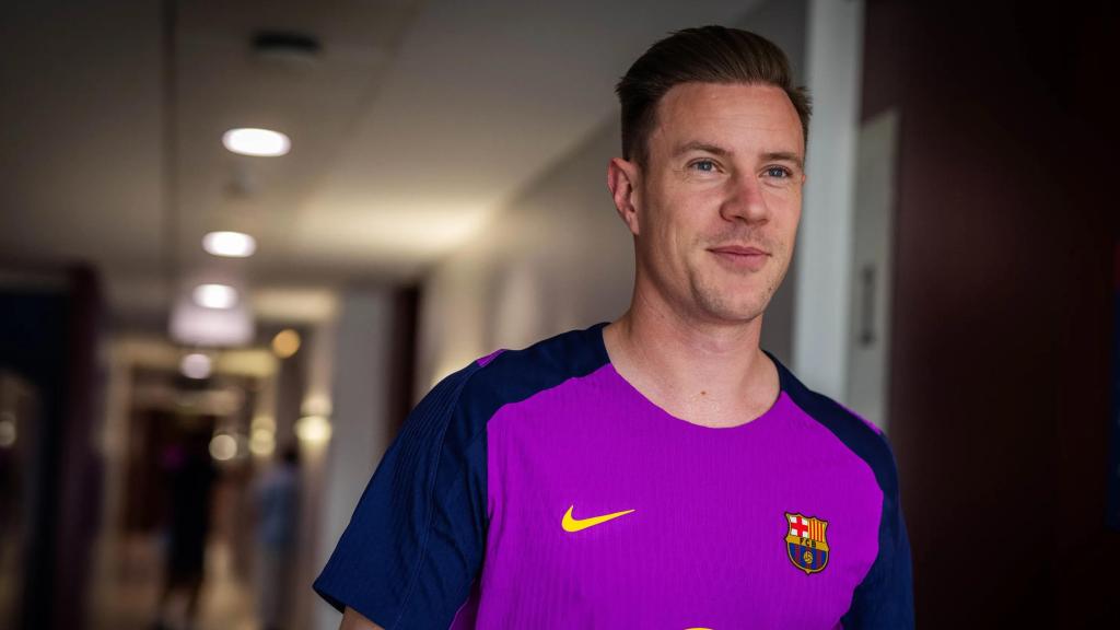Marc-André ter Stegen acude a las pruebas médicas del Barça 2025-26