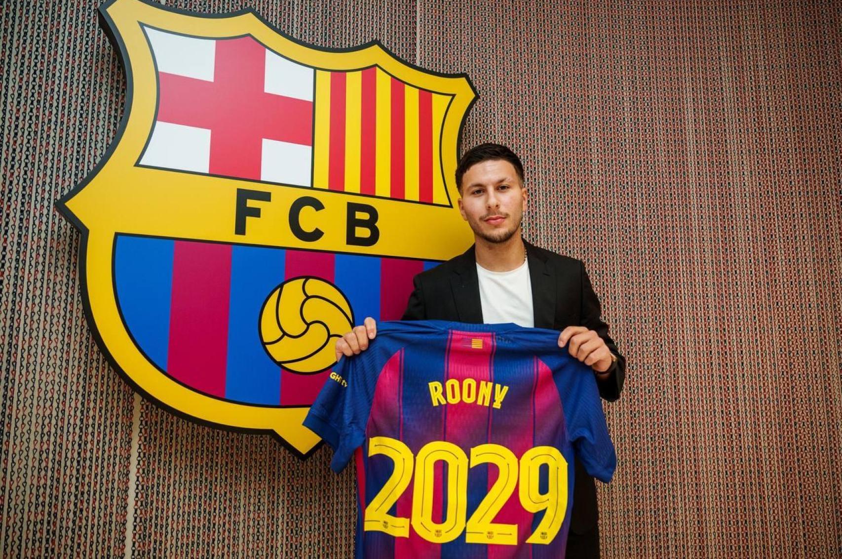 Roony Bardghji, nuevo jugador del FC Barcelona