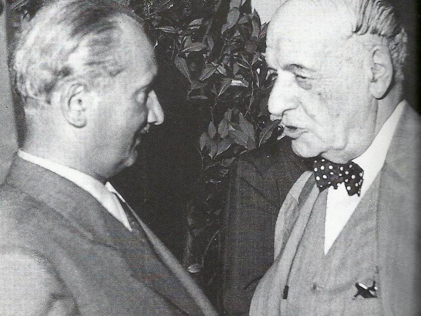 Heidegger y Ortega en Darmstadt (1951)