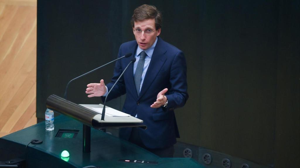 El alcalde de Madrid, José Luis Martínez-Almeida