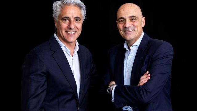 Ricardo Sánchez Pato junto a Óscar Herencia.