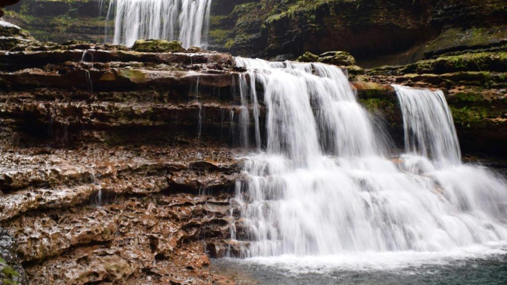 Unas saltos de agua en México