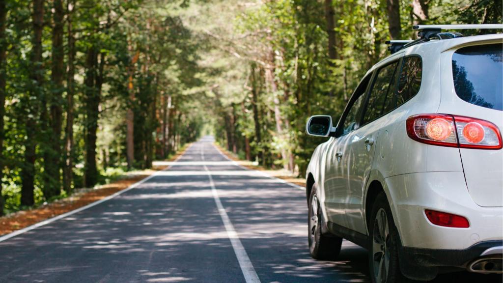Coche en carretera