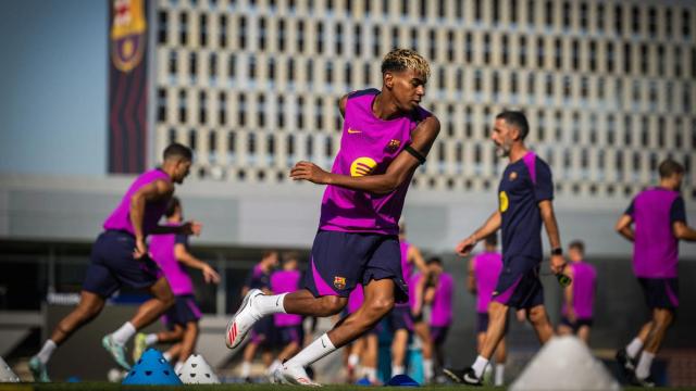 Lamine Yamal, durante el inicio de la pretemporada del Barça 2025-26