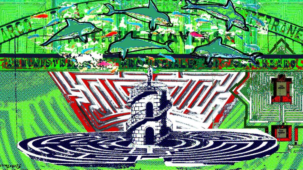 Jardines de estío (y VIII): Cnosos, navegando entre laberintos