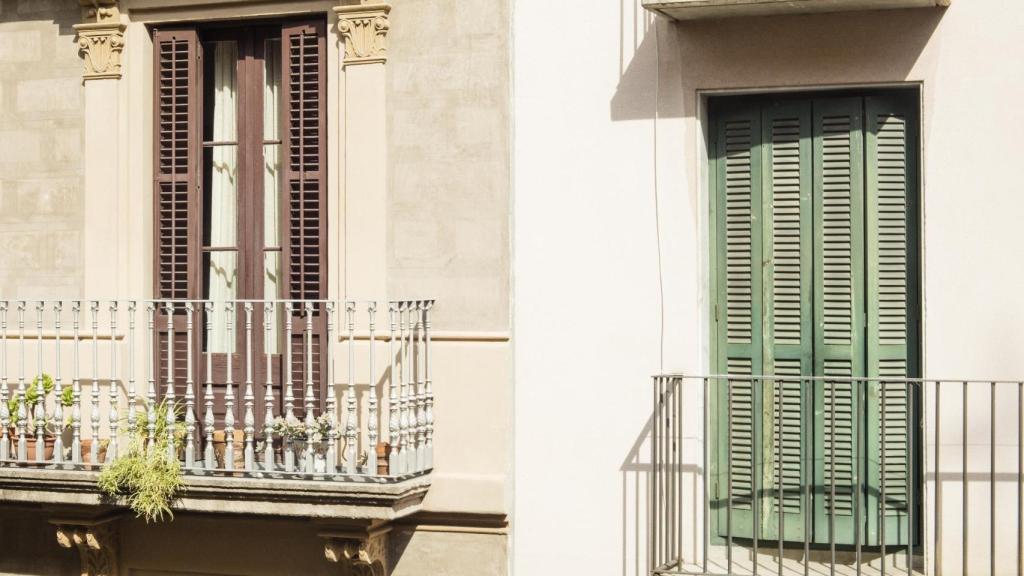Viviendas cerradas en Barcelona