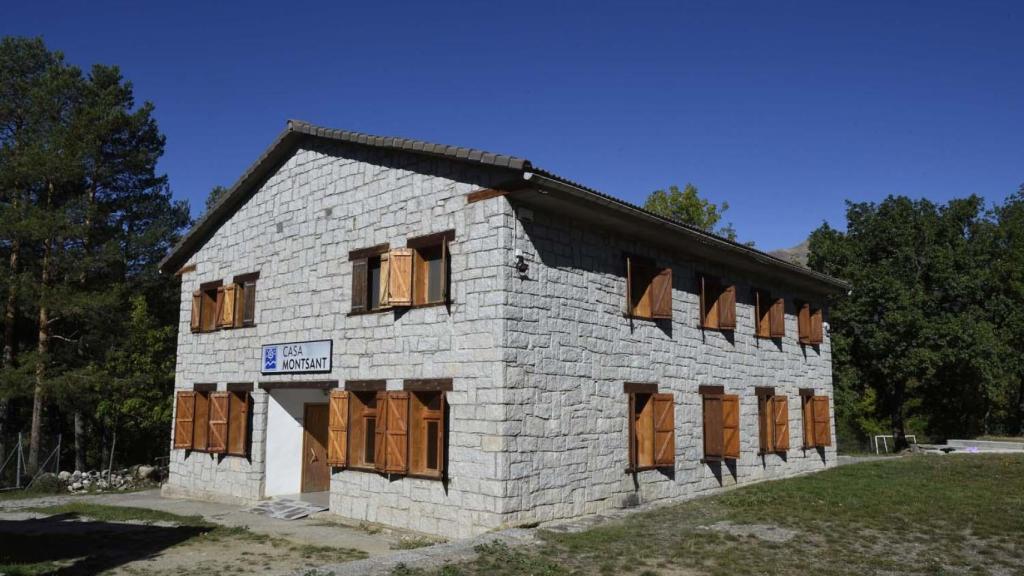 Casa de colonias Montsant, donde dormía el 'esplai' perdido en Vilaller