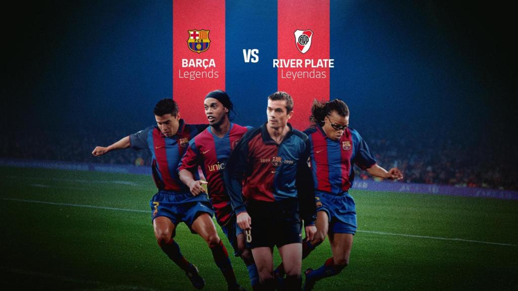 Los Barça Legends se ponen las botas durante el verano: cita urgente contra River Plate con muchos jugadores de la era Gaspart