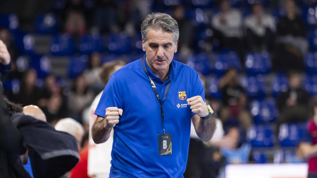 Carlos Ortega, entrenador del Barça de handbol